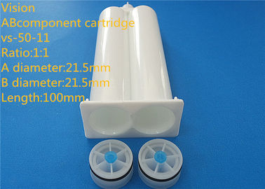 εναντίον-50-11 1:1 διπλό εποξικό πλαστικό αβ δύο συστατικών εποξικό μήκος 21.5mm κασετών κασετών αβ