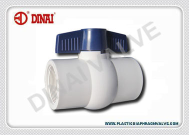 Πλαστική βαλβίδα σφαιρών PVC για το νερό 1/2» σε 4», DIN/Ansi/JIS/BS
