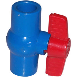Συμπαγές 1/2» ~ 4» αληθινή βαλβίδα σφαιρών PVC ένωσης πλαστική που επιπλέει για την παροχή νερού
