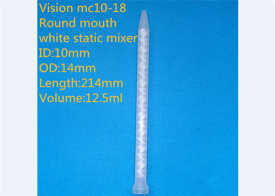 Vmc10-18 τετραγωνικά PP/στατικό ακροφύσιο αναμικτών Pom για τη μίξη της κόλλας