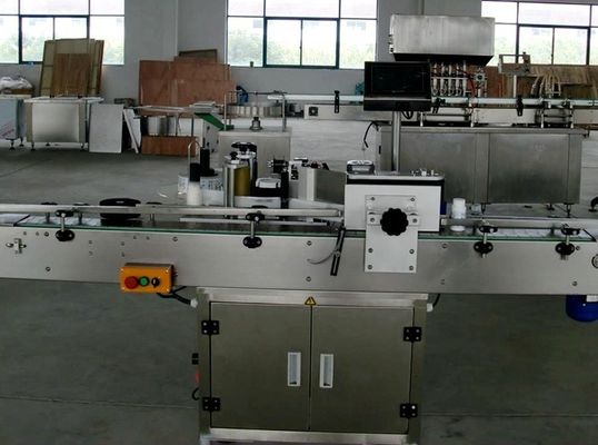 1 δευτερεύουσα αυτόματη μηχανή μαρκαρίσματος πλαστική μηχανή διανομέων αυτοκόλλητων ετικεττών Botlle