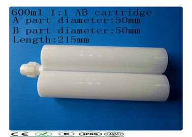 Διανομή της διπλής κασέτας 600ml, πλαστική κασέτα κόλλας αβ