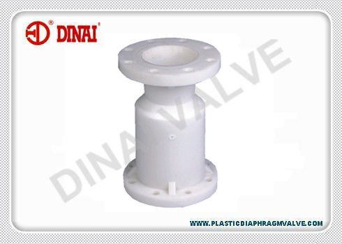 Πλαστική αντεπιστροφής βαλβίδα H41F-10F, DN15-DN300 αντεπιστροφής τύπων σφαιρών βαλβίδων PVDF πλαστική